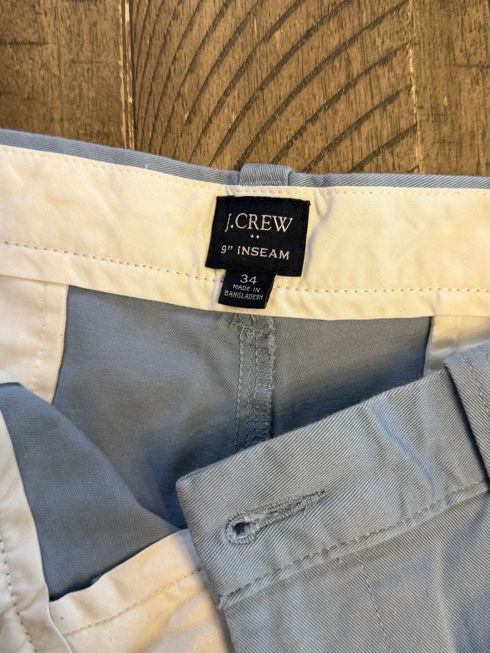 Men’s J. Crew shorts size 34